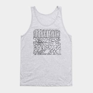 Leaf cross section (Helleborus niger) Tank Top